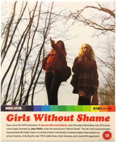 Girls Without Shame (Aka Schoolgirl Hitchhikers) (Limited) [Blu-Ray 4K]