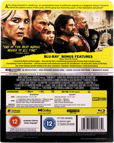 Marvel Studios' Thunderbolts (steelbook) [Blu-Ray 4K]+[Blu-Ray]
