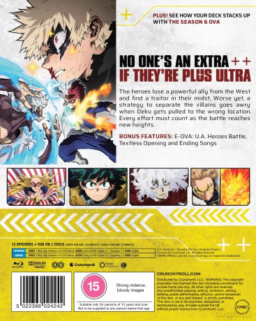 My Hero Academia - Season 7 Part 1 (Akademia bohaterów) [2xBlu-Ray]
