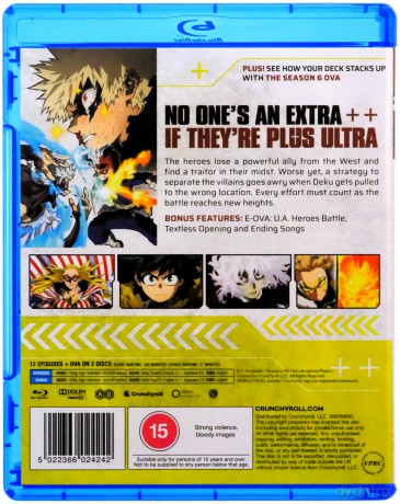 My Hero Academia - Season 7 Part 1 (Akademia bohaterów) [2xBlu-Ray]
