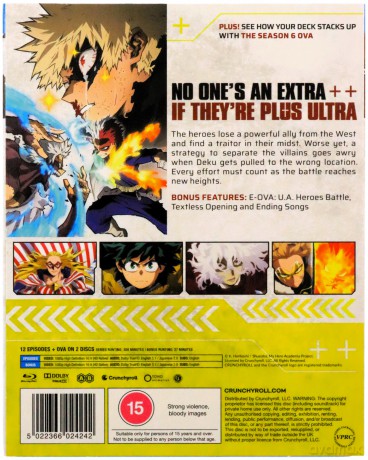 My Hero Academia - Season 7 Part 1 (Akademia bohaterów) [2xBlu-Ray]