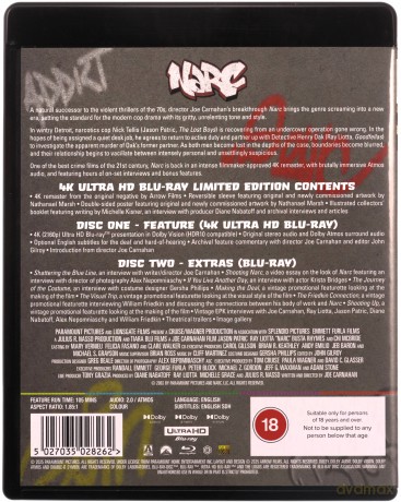Narc (Limited) (Na tropie zła) [Blu-Ray 4K]+[Blu-Ray]