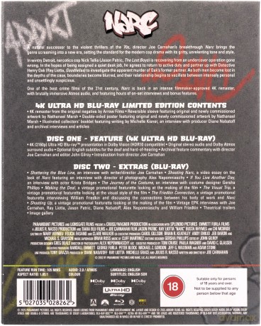 Narc (Limited) (Na tropie zła) [Blu-Ray 4K]+[Blu-Ray]
