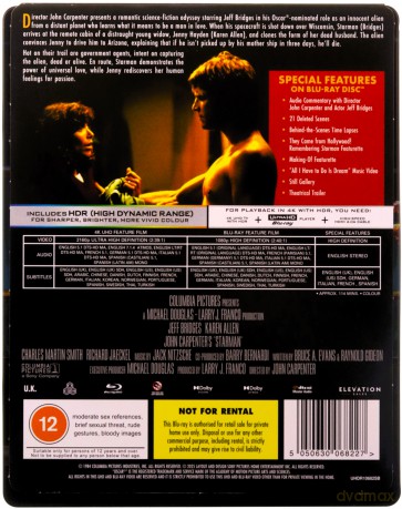 Starman (steelbook) (Gwiezdny przybysz) [Blu-Ray 4K]+[Blu-Ray]