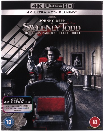 Sweeney Todd (Sweeney Todd: Demoniczny golibroda z Fleet Street) [Blu-Ray 4K]