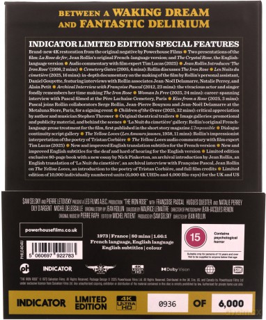 The Iron Rose (Limited) (Żelazna róża) [Blu-Ray 4K]
