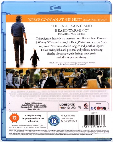 The Penguin Lessons [Blu-Ray]