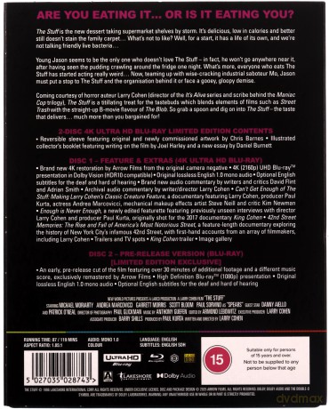 The Stuff (Limited) (Substancja) [Blu-Ray 4K]+[Blu-Ray]