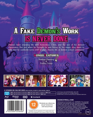 Welcome To Demon School Iruma-Kun - Season 2 [4xBlu-Ray]