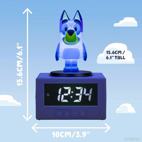 Bluey alarm (wysokość: 15,6 cm) / Bluey Icon Alarm Clock (high: 15,6 cm)