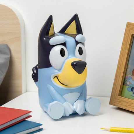 Bluey lampka GloBuddies z dźwiękiem (wysokość: 18 cm) / Bluey Light GloBuddies with sound (high: 18 cm)