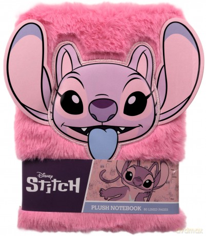 Disney Lilo i Stitch notatnik pluszowy - Andzia / DISNEY LILO & STITCH (ANGEL) PLUSH NOTEBOOK