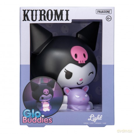Lampka Kuromi GloBuddies (wysokość: 16 cm) / Kuromi GloBuddies Light (high: 16 cm)
