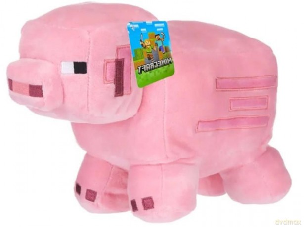 Minecraft pluszak świnka 18cm