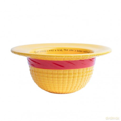 One Piece miska 3D Słomkowy Kapelusz (500 ml) / One Piece Straw Hat Monkey D. Luffy 3D Bowl (500 ml)