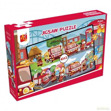 4w1 Straż Pożarna [PUZZLE]