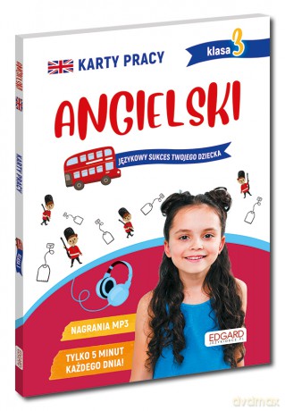 Angielski. Klasa 3. Karty pracy - Sabina Piłat [KSIĄŻKA]