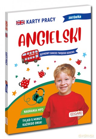 Angielski. Zerówka. Karty pracy - Sabina Piłat [KSIĄŻKA]