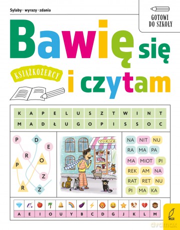 Bawię się i czytam. Gotowi do szkoły. Książkożercy [KSIĄŻKA]
