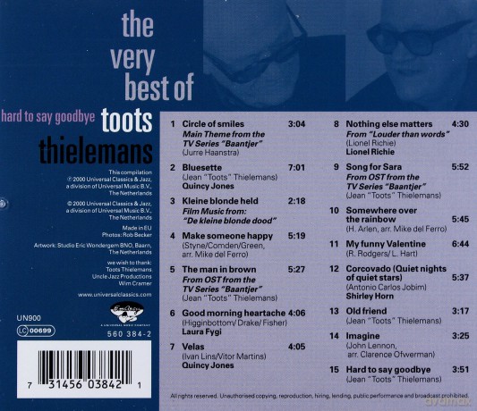Thielemans Toots: The Very Best Of [CD]