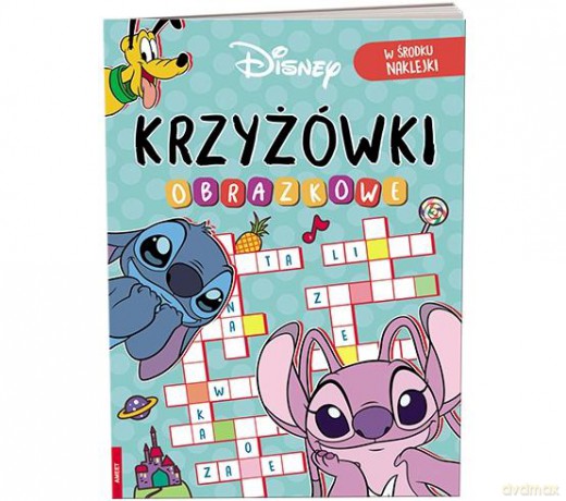 Disney mix Krzyżówki obrazkowe KRZ-9101 [KSIĄŻKA]