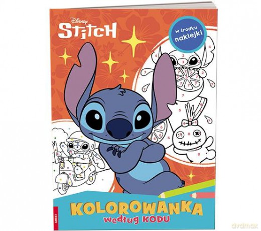 Disney Stitch Kolorowanka według kod KKO-9106 [KSIĄŻKA]