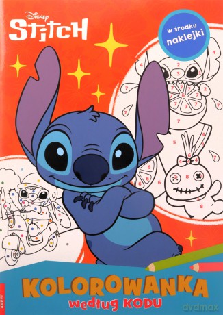 Disney Stitch Kolorowanka według kod KKO-9106 [KSIĄŻKA]