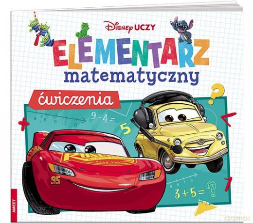 Disney uczy Elementarz matematyczny Ćwiczenia UMC-9303 [KSIĄŻKA]