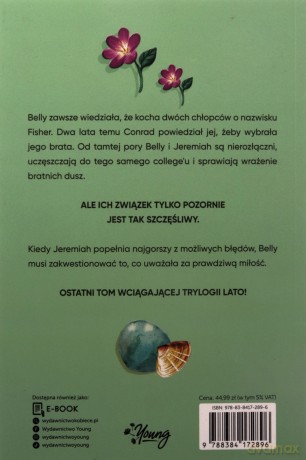 Dla nas zawsze będzie lato. Lato (Tom 3) - Jenny Han [KSIĄŻKA]
