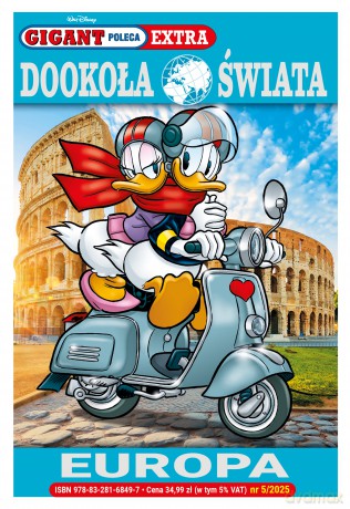 Dookoła świata. Europa. Gigant Poleca Extra (Tom 5/2025) [KOMIKS]