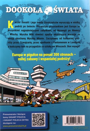 Dookoła świata. Europa. Gigant Poleca Extra (Tom 5/2025) [KOMIKS]