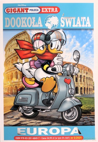 Dookoła świata. Europa. Gigant Poleca Extra (Tom 5/2025) [KOMIKS]