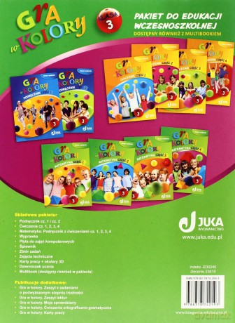 Gra w kolory kl. 3 Matematyka cz.4 [KSIĄŻKA]
