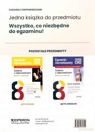Egzamin ósmoklasisty 2026 Matematyka Zadania z odpowiedziami Repetytorium - Małgorzata Pająk, Anna Konstantynowicz [KSIĄŻKA]