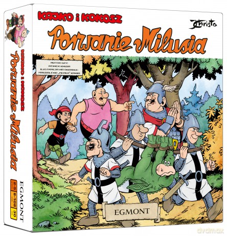 Kajko i Kokosz Porwanie Milusia [GRA PLANSZOWA]