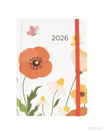 Kalendarz 2026 B6 dzienny Maki [KALENDARZ]