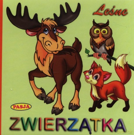 Harmonijka - Leśne zwierzątka [KSIĄŻKA]