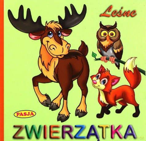 Harmonijka - Leśne zwierzątka [KSIĄŻKA]