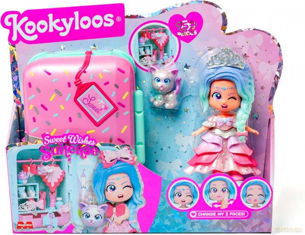 KookyLoos Suitcases Sweet Wishes