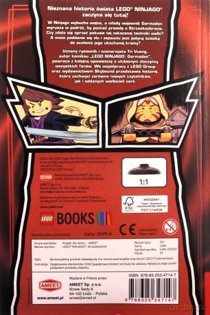 Lego Ninjago Strzaskoobrót LGNI-6702S1 [KSIĄŻKA]