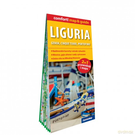 Liguria map&guide PL laminat 2025 [KSIĄŻKA]