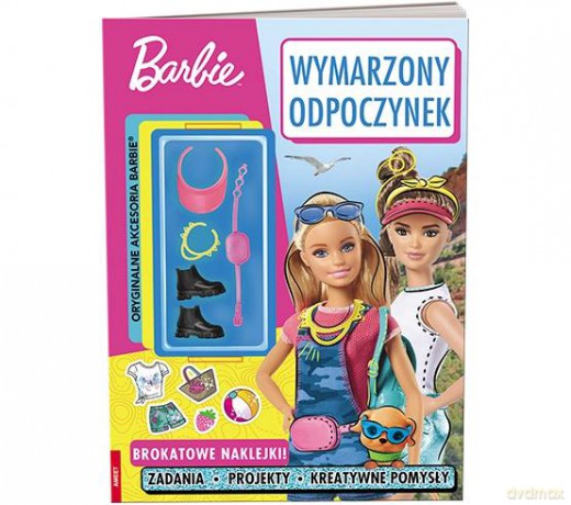 Mattel Barbie Wymarzony odpoczynek FLA-1103 [KSIĄŻKA]
