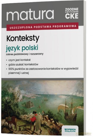 Matura 2026 Język polski Konteksty - Izabela Tomczyk-Spólna [KSIĄŻKA]