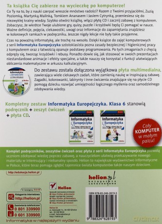 Informatyka Europejczyka SP 6 podr Win 7 NPP 2014 [KSIĄŻKA]