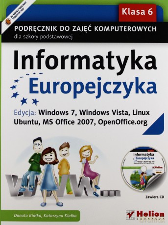 Informatyka Europejczyka SP 6 podr Win 7 NPP 2014 [KSIĄŻKA]
