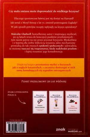 Odwet. O małych przyczynach wielkich kryzysów - Malcolm Gladwell [KSIĄŻKA]