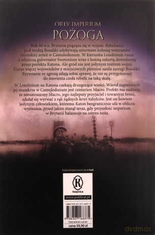Pożoga. Orły Imperium (Tom 22) - Simon Scarrow [KSIĄŻKA]