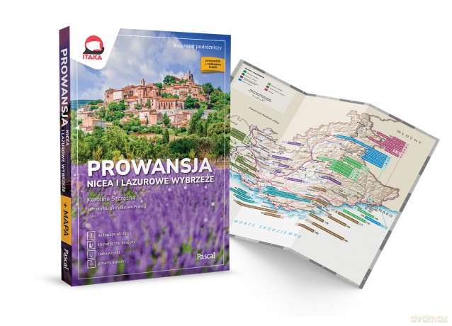 Prowansja, Nicea i Lazurowe Wybrzeże. inspirator podróżniczy - Karolina Szczęsna [KSIĄŻKA]