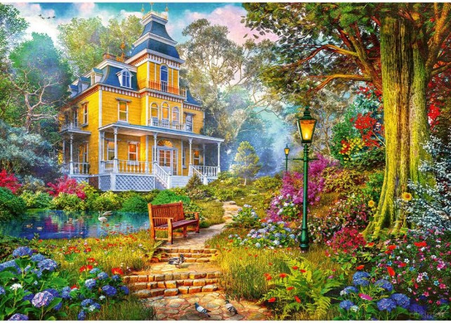 PUZZLE 6000 el. Letnia Rezydencja 65007 [PUZZLE]