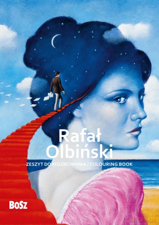 Rafał Olbiński. Zeszyt do kolorwania - Edyta Niemiec-Szywała [KSIĄŻKA]